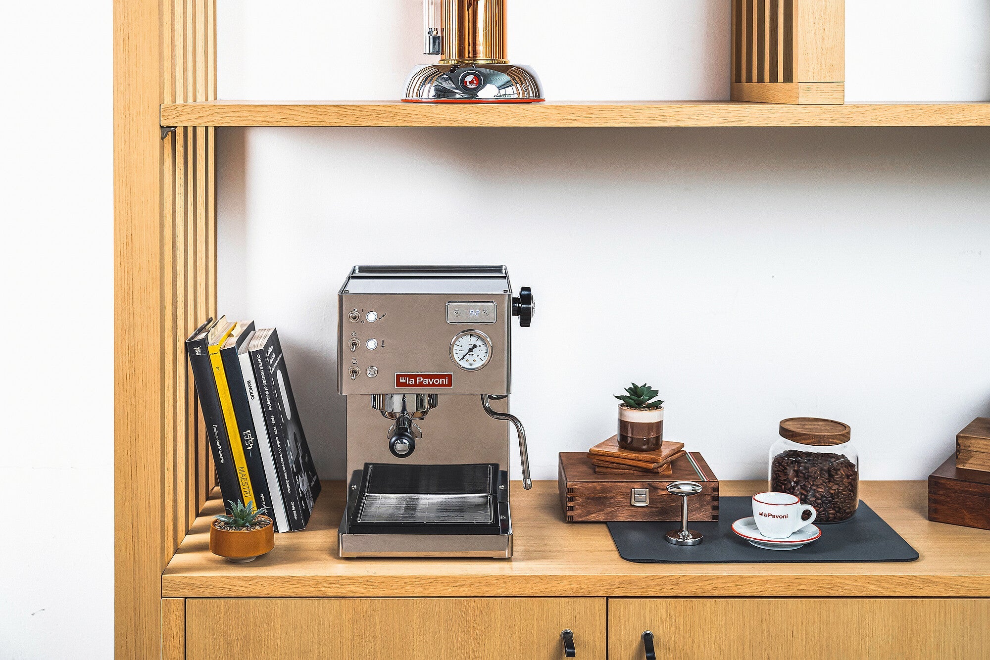 La Pavoni Casabar Termo Pid Silver - Item# LPMCBS02EU