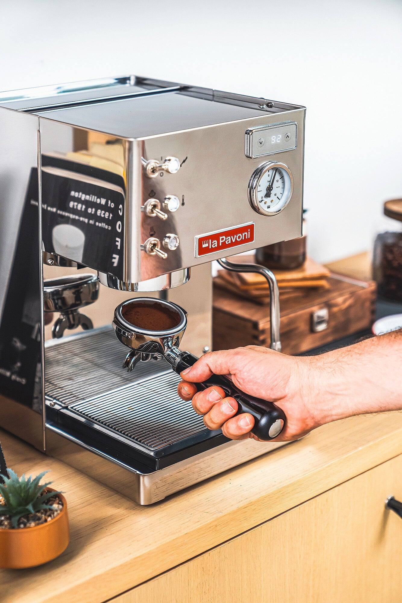 La Pavoni Casabar Termo Pid Silver - Item# LPMCBS02EU