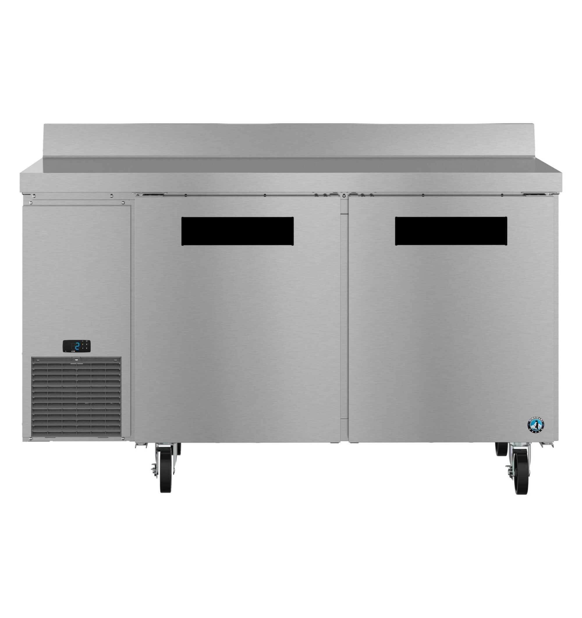 Hoshizaki WLF60B 60 Inch Self-Contained Worktop Freezer Two Section 17.22 cu ft Stainless Steel