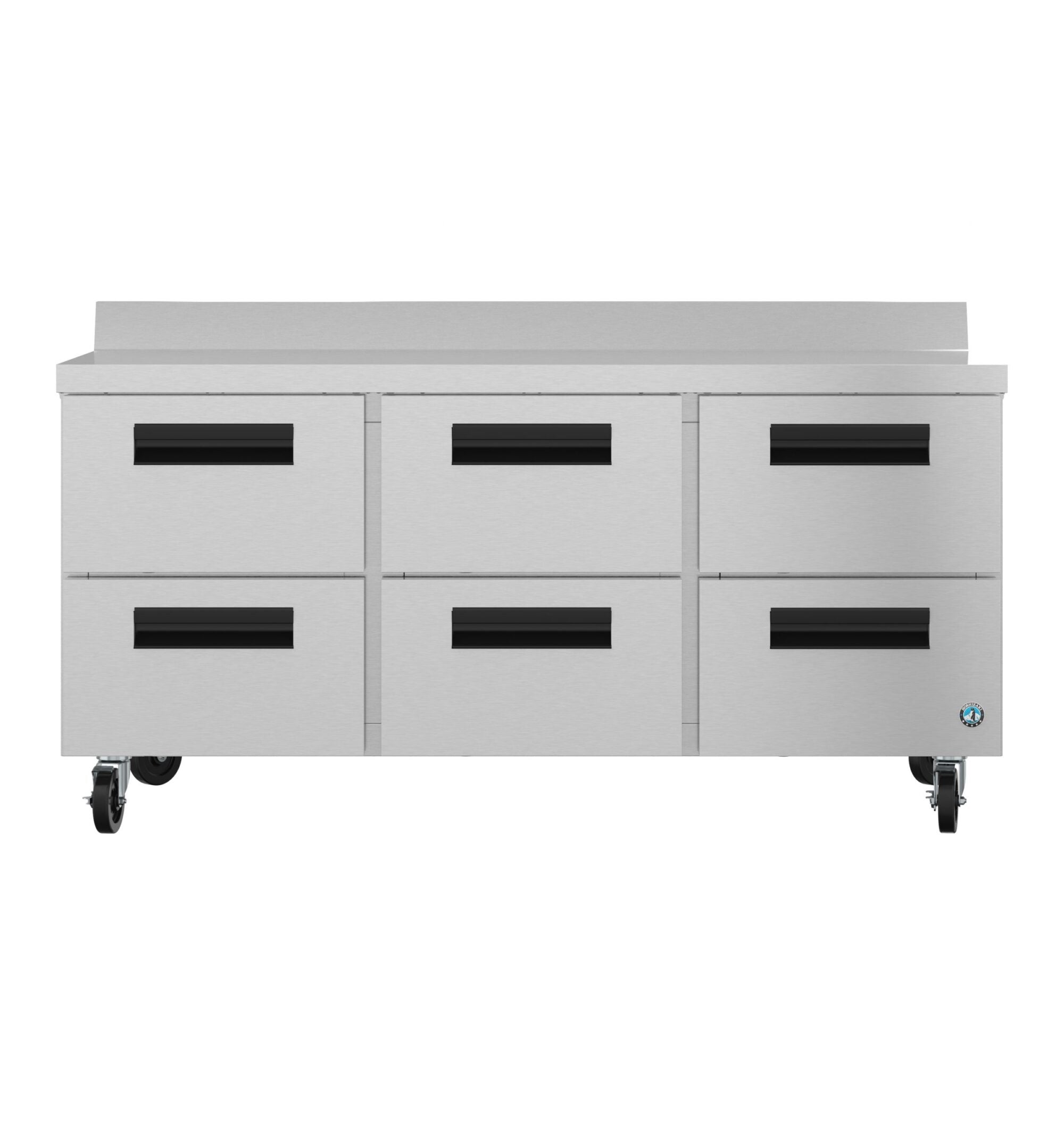 Hoshizaki WR72B-D6 72 Inch Worktop Refrigerator Three Section 18.27 cu ft