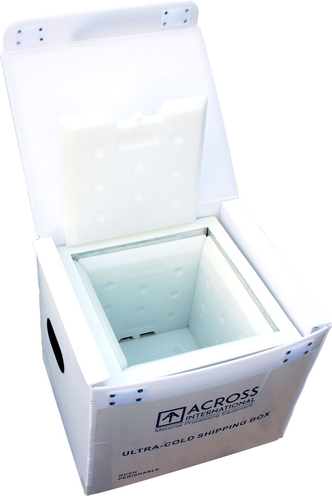 Across International B02-20L Ai 2-8°C VIP Insulated 20L Shipping Cube with Rechargeable PCM