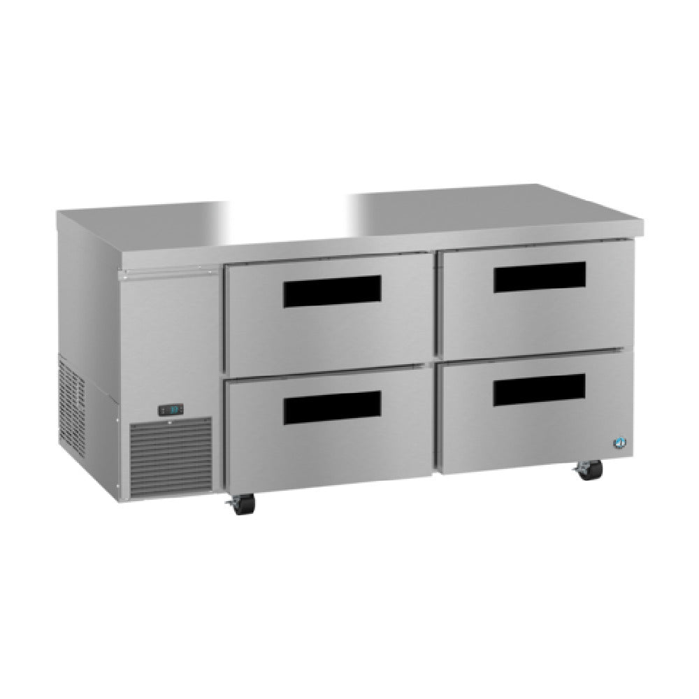 Hoshizaki ULR67B-D4 67 Inch Undercounter Refrigerator 19.97 cu ft Two Section