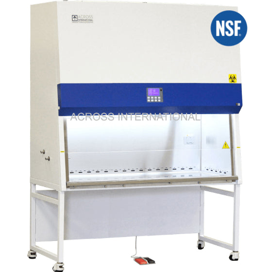 Across International BC-6F.110 NSF Certified 6 Ft Class II Type A2 Biosafety Cabinet
