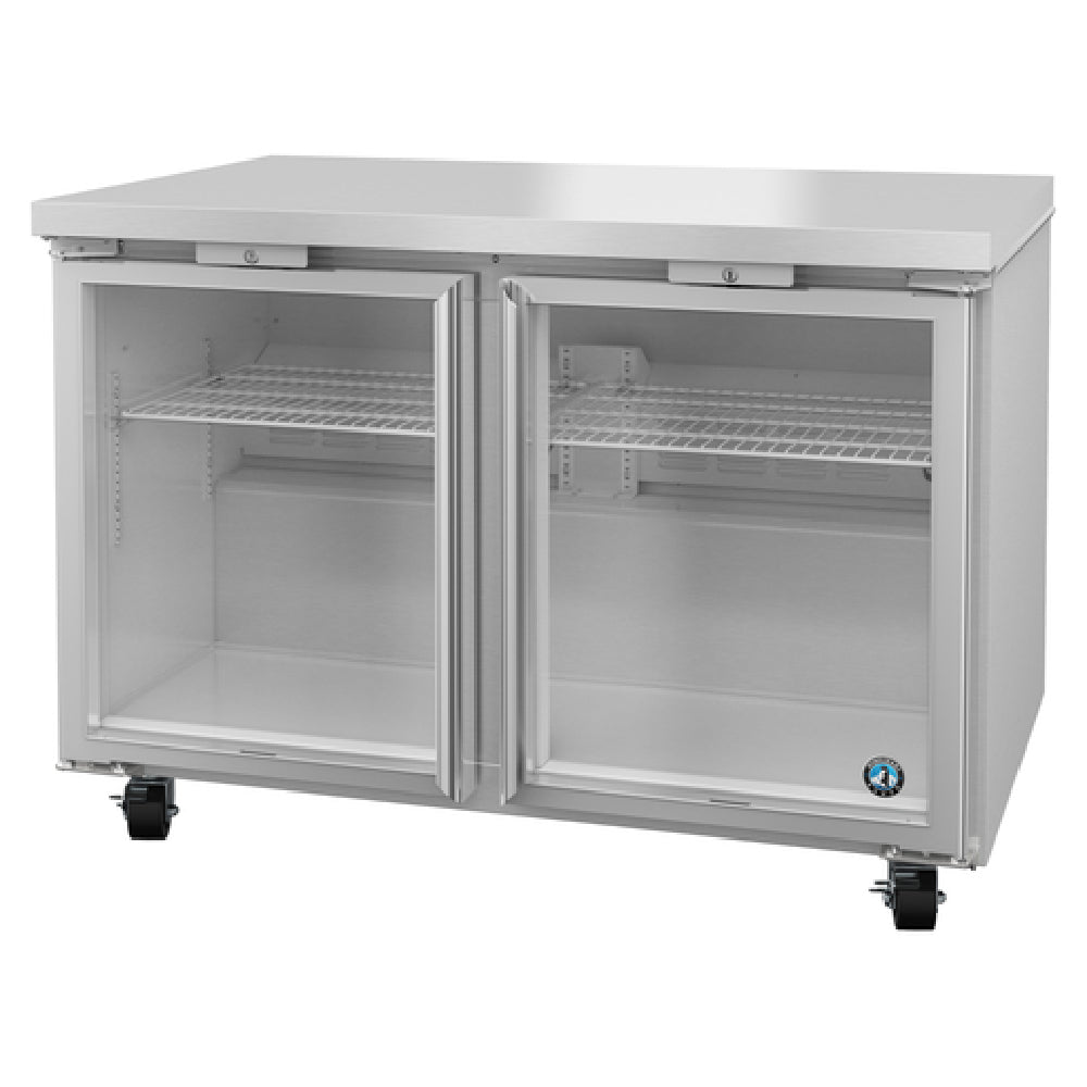 Hoshizaki UR48B-GLP01 48 Inch Two Section Undercounter Refrigerator Stainless Steel