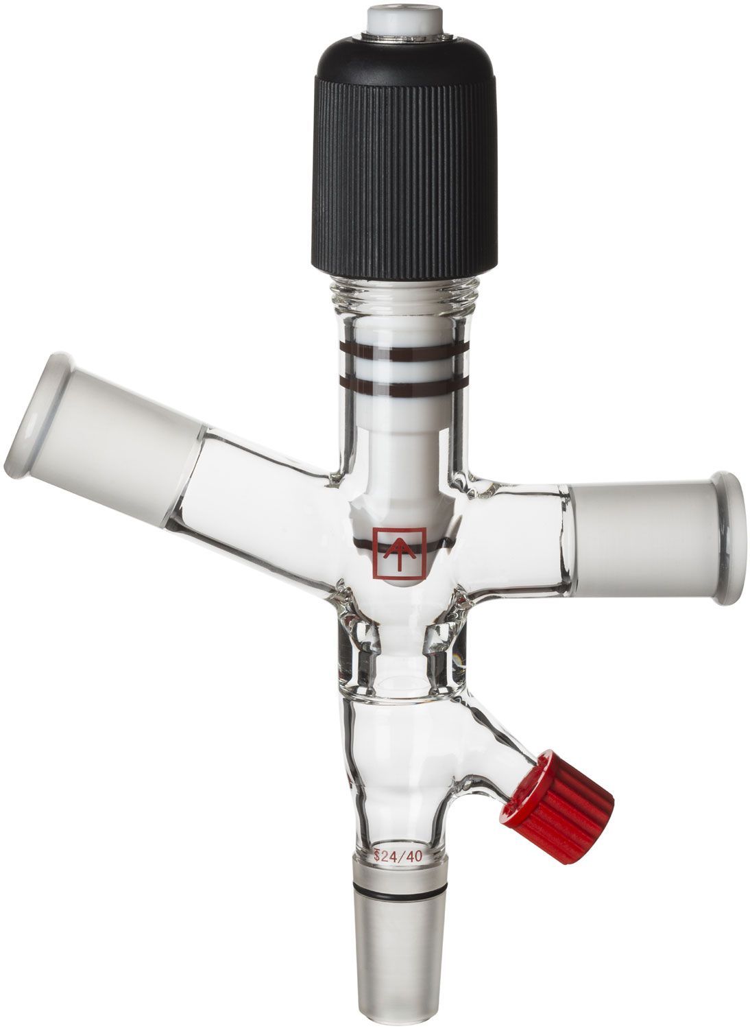 Across International Clear10v Ai 10 Liter Short Path Distillation Kit with Valved Adapters