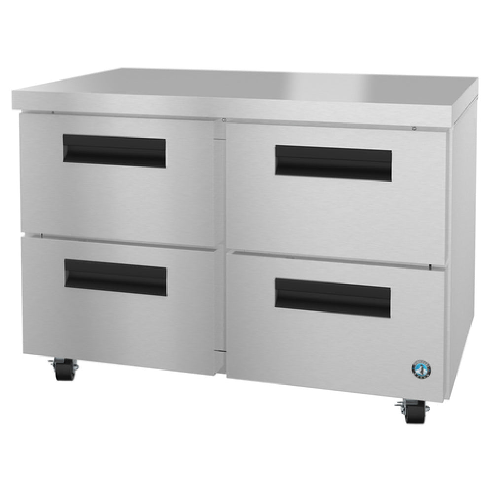 Hoshizaki UF48B-D4 48 Inch Reach-In Undercounter Freezer Two Section Stainless Steel