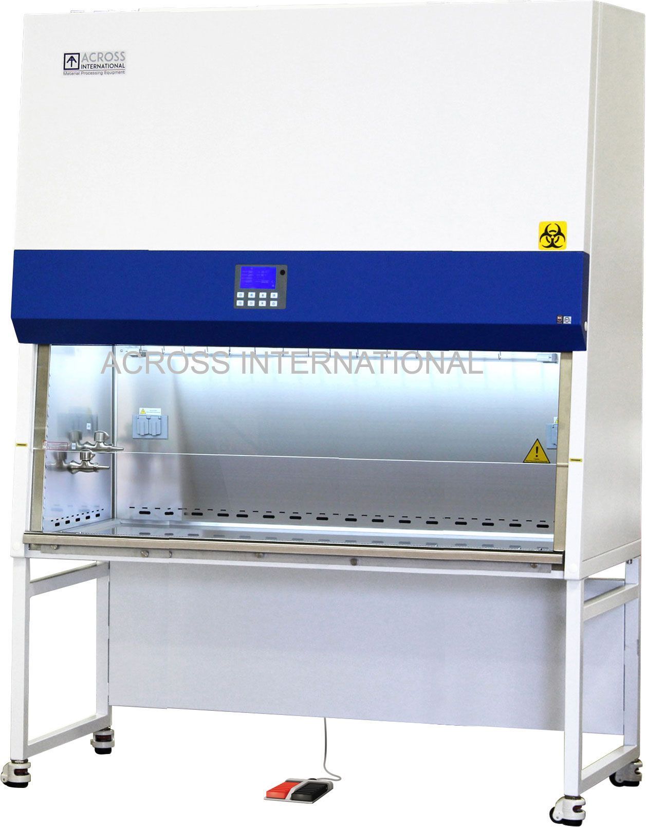 Across International BC-6F.110 NSF Certified 6 Ft Class II Type A2 Biosafety Cabinet