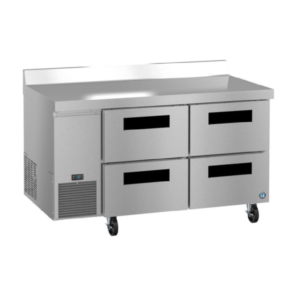 Hoshizaki WLR60B-D4 60 Inch Stainless Steel Worktop Refrigerator Reach-in 17.22 cu ft