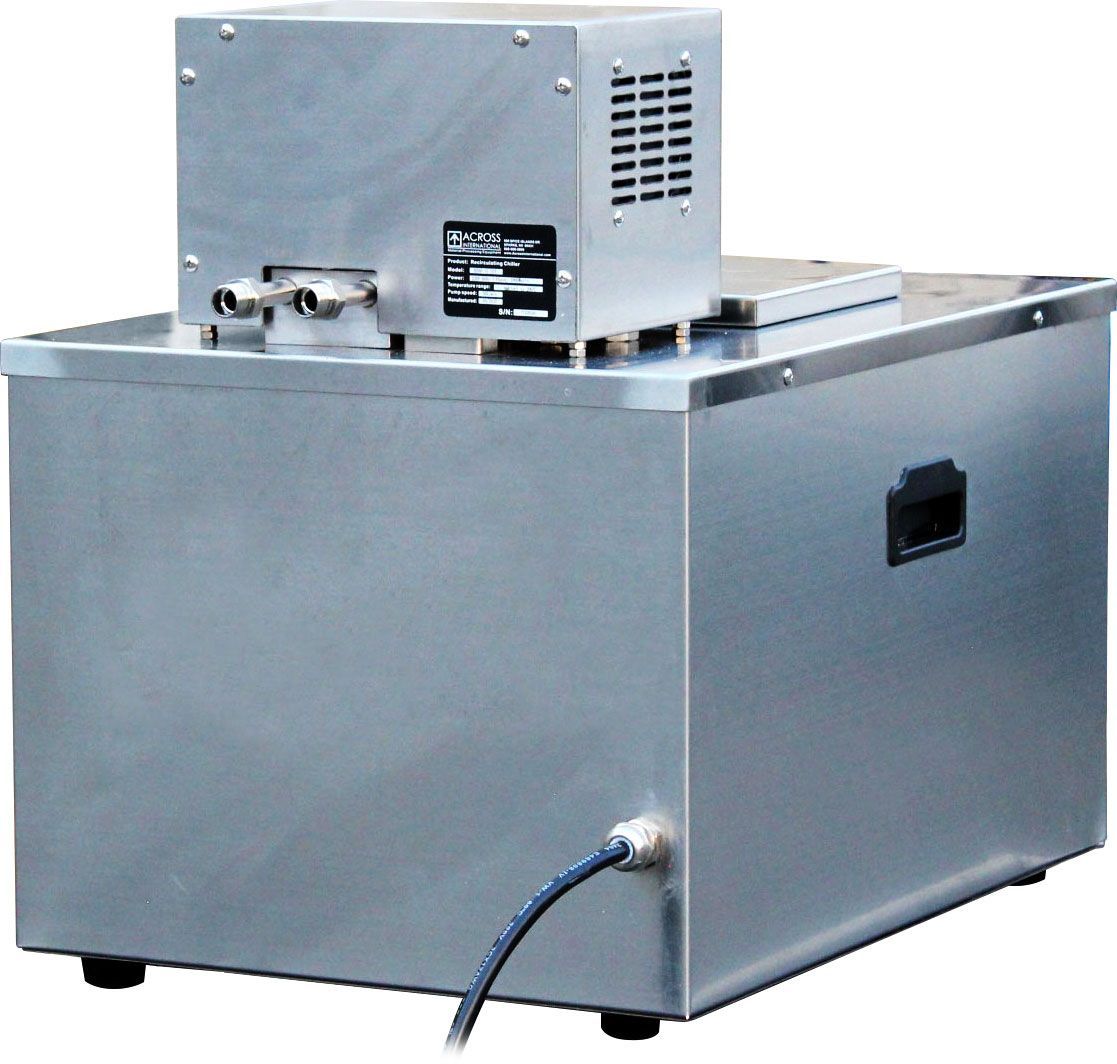 Across International H200-15sst.220 Ai 200°C 15L SST Compact Desktop Heated Recirculator 220V