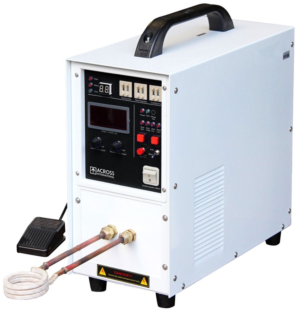 Across International IH15A Compact Induction Heater 15KW Mid-Frequency w/ Timers 30-80KHz