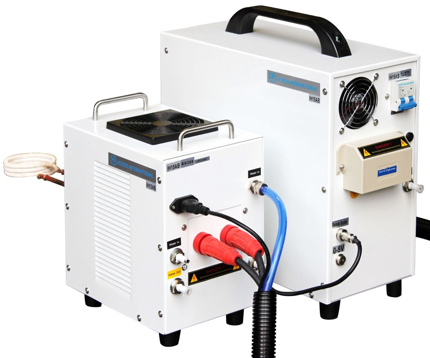 Across International IH15AB 15KW Mid-Frequency Split Induction Heater w/ Timers 30-80KHz