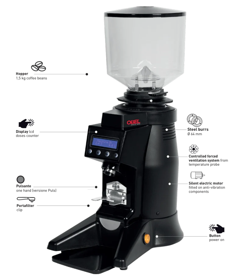 Obel - Mito on Demand 64 Coffee Grinder - Item# M64