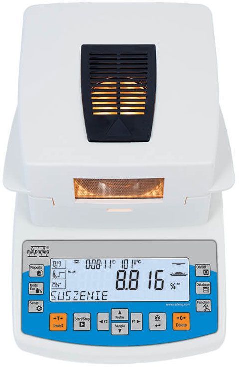 Across International MA 50.R Radwag 50g Capacity 1mg Readability ø3.5" Moisture Analyzer