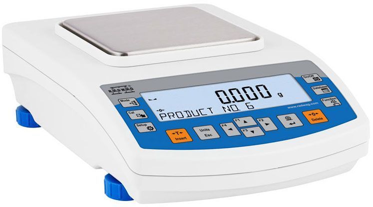 Across International PS 1000.R2 Radwag 1000g Capacity 0.001g Readability 5x5" Precision Balance