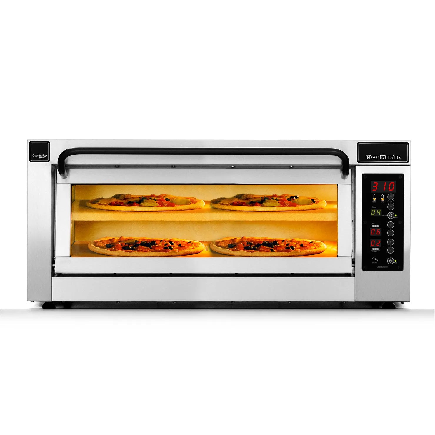 PizzaMaster PM 401ED-2DW Electric Countertop Pizza Bake Oven