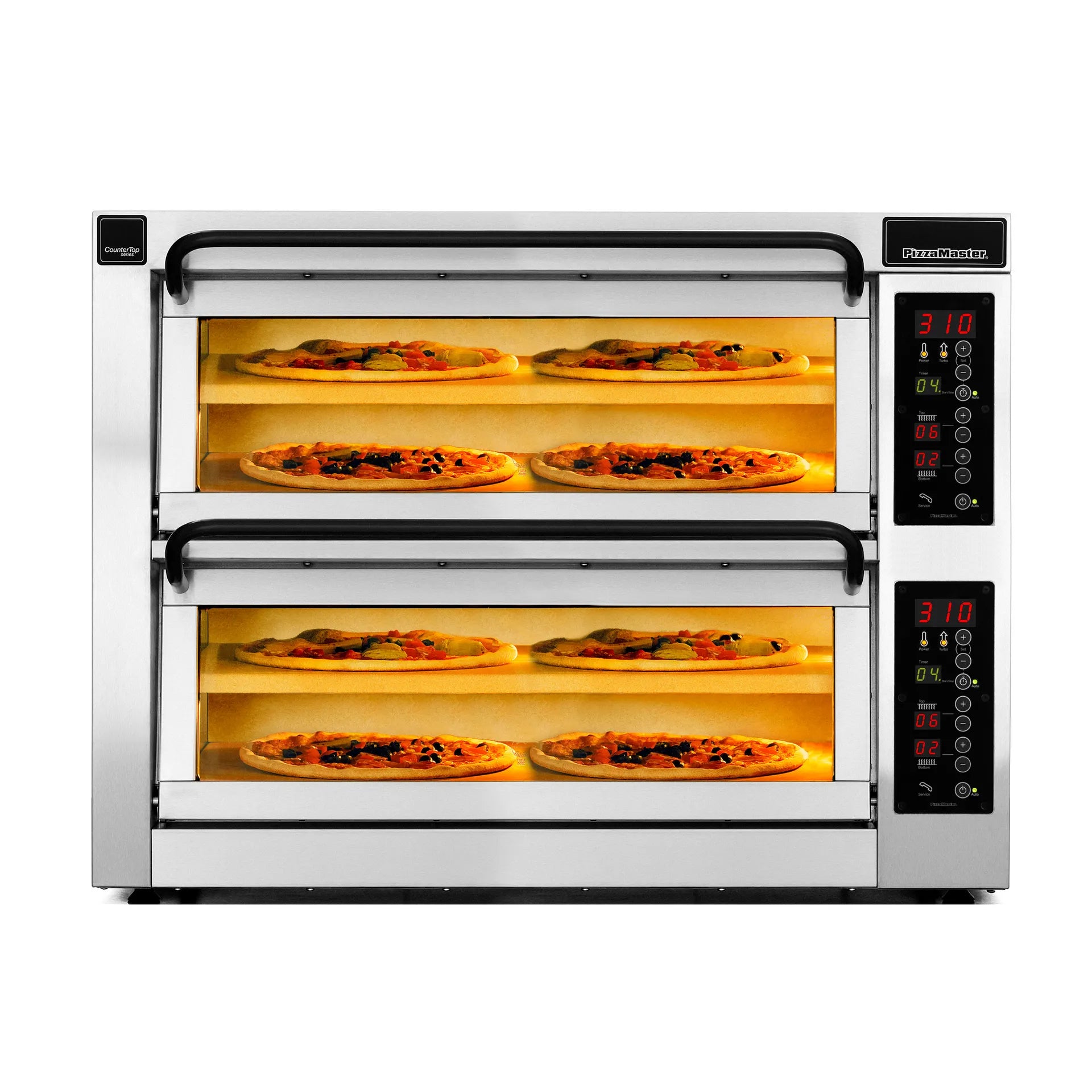 PizzaMaster PM 452ED-2DW 45" Electric Countertop Pizza Oven