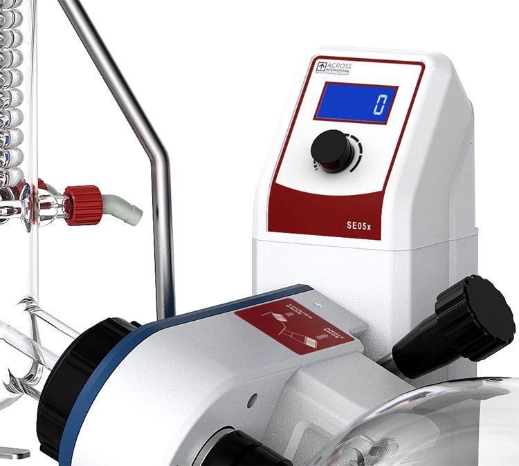 Across International SE05x.110 Ai SolventVap 2L Rotary Evaporator with Electric Flask Lift 110V