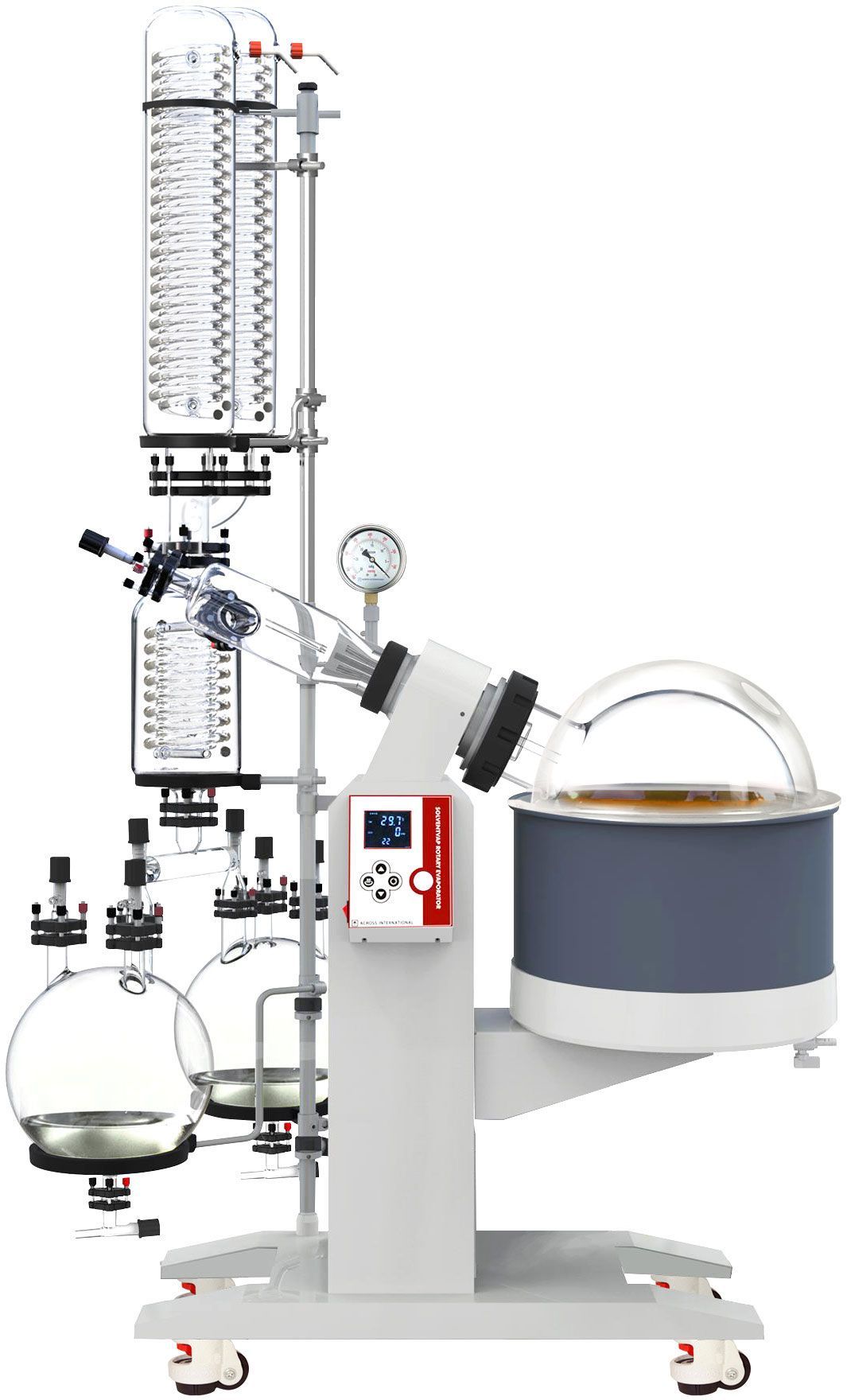 Across International SE53 Ai SolventVap 5.3-Gallon/20L Rotary Evaporator w/ Motorized Lift