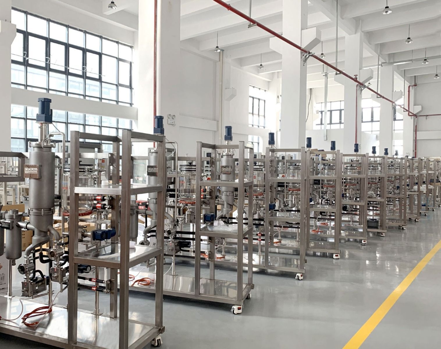 Across International TS-6 Ai 6" Stainless Turnkey Thin Film Distillation Gen 2 ETL