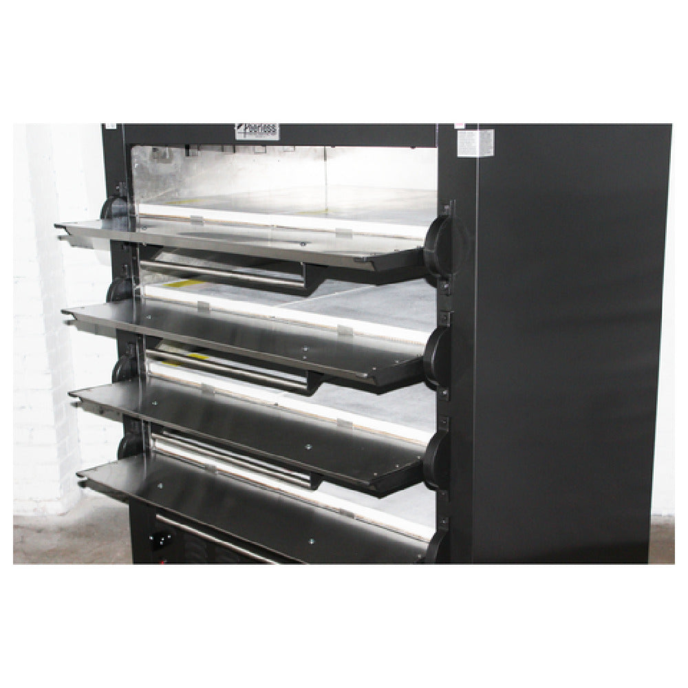 Peerless Ovens 2324M_LP 33 Inch Mexican Oven Gas Aluminized Steel 4 Burners 60000 BTU