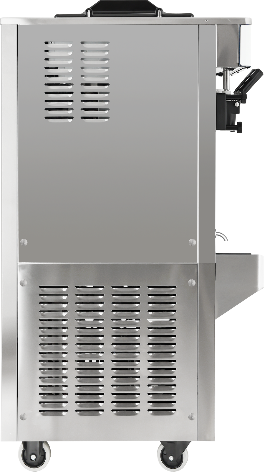 Spaceman 6250-C / 6250A-C Floor Standing Twin Twist Soft Serve Machine, 2 Flavors