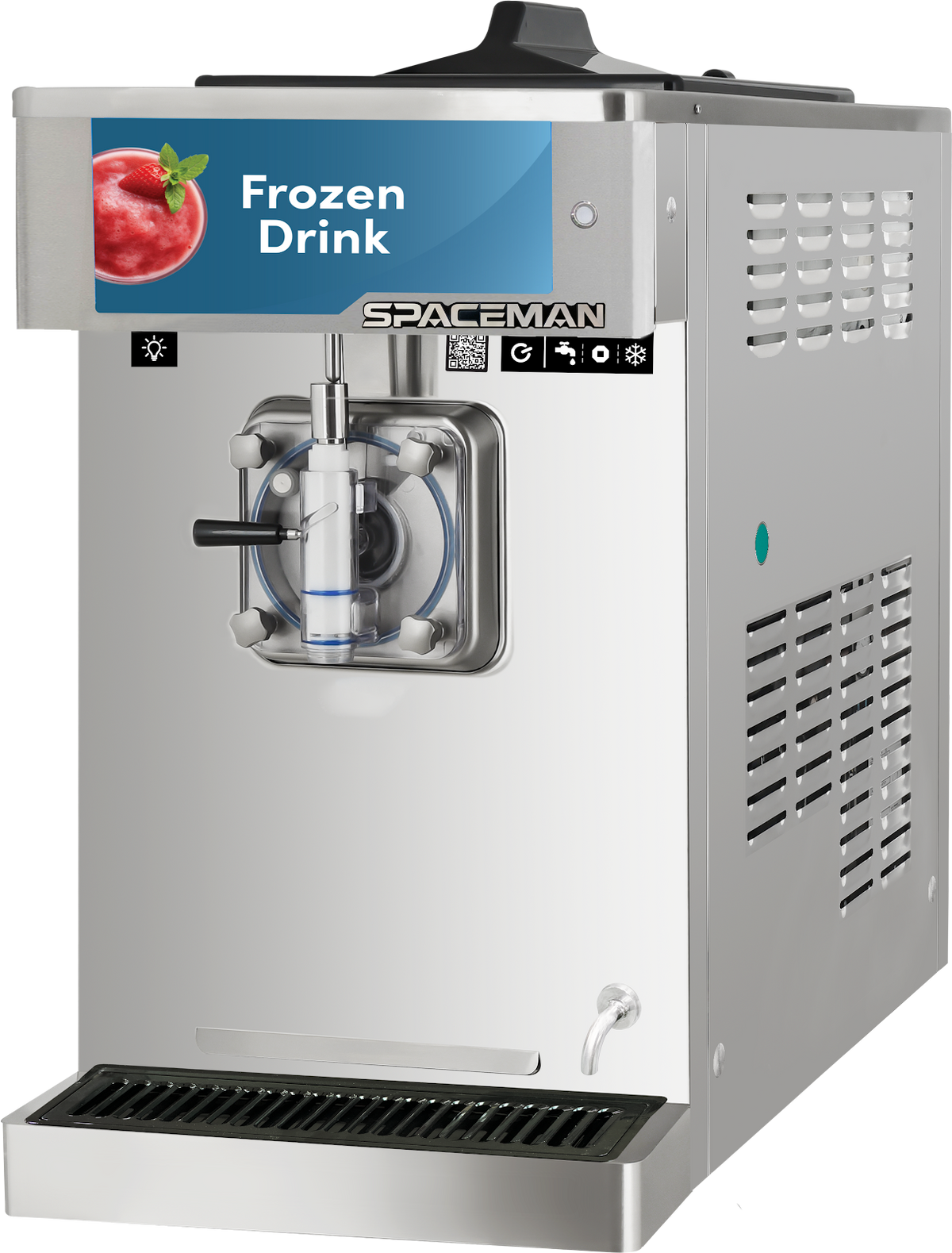 Spaceman 6690-CL Ultra High Output Countertop Frozen Drink Machine, 1 Flavor
