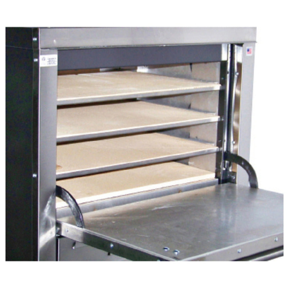 Peerless Ovens C131P_NAT 30 Inch Gas Pizza Oven Countertop with 4 Removable Pizza Stones 30000 BTU