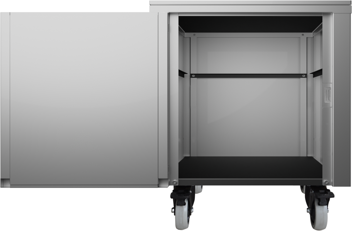 Spaceman CART-550 Stainless Steel Equipment Stand for Soft Serve & Frozen Drink Machines