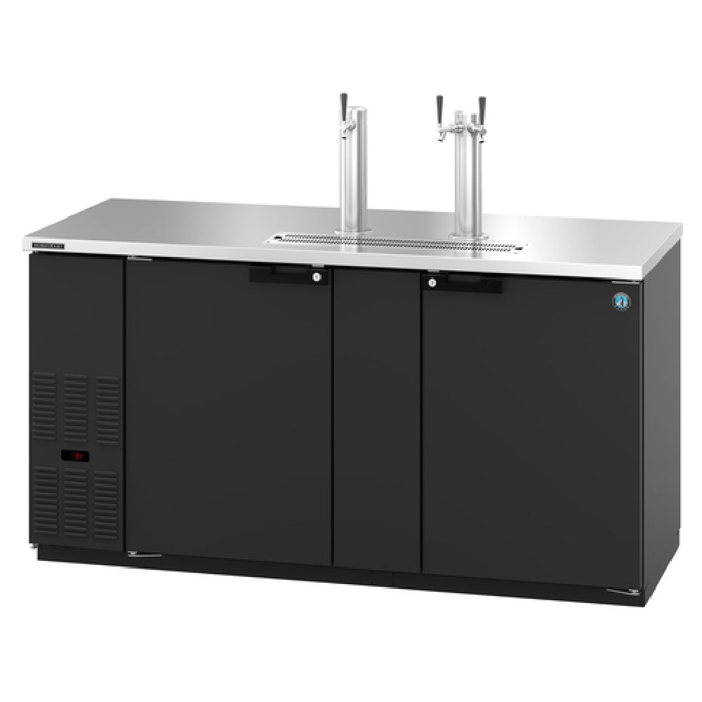 Hoshizaki DD69 69 Inch Draft Beer Cooler Two Section Side Mount Refrigeration