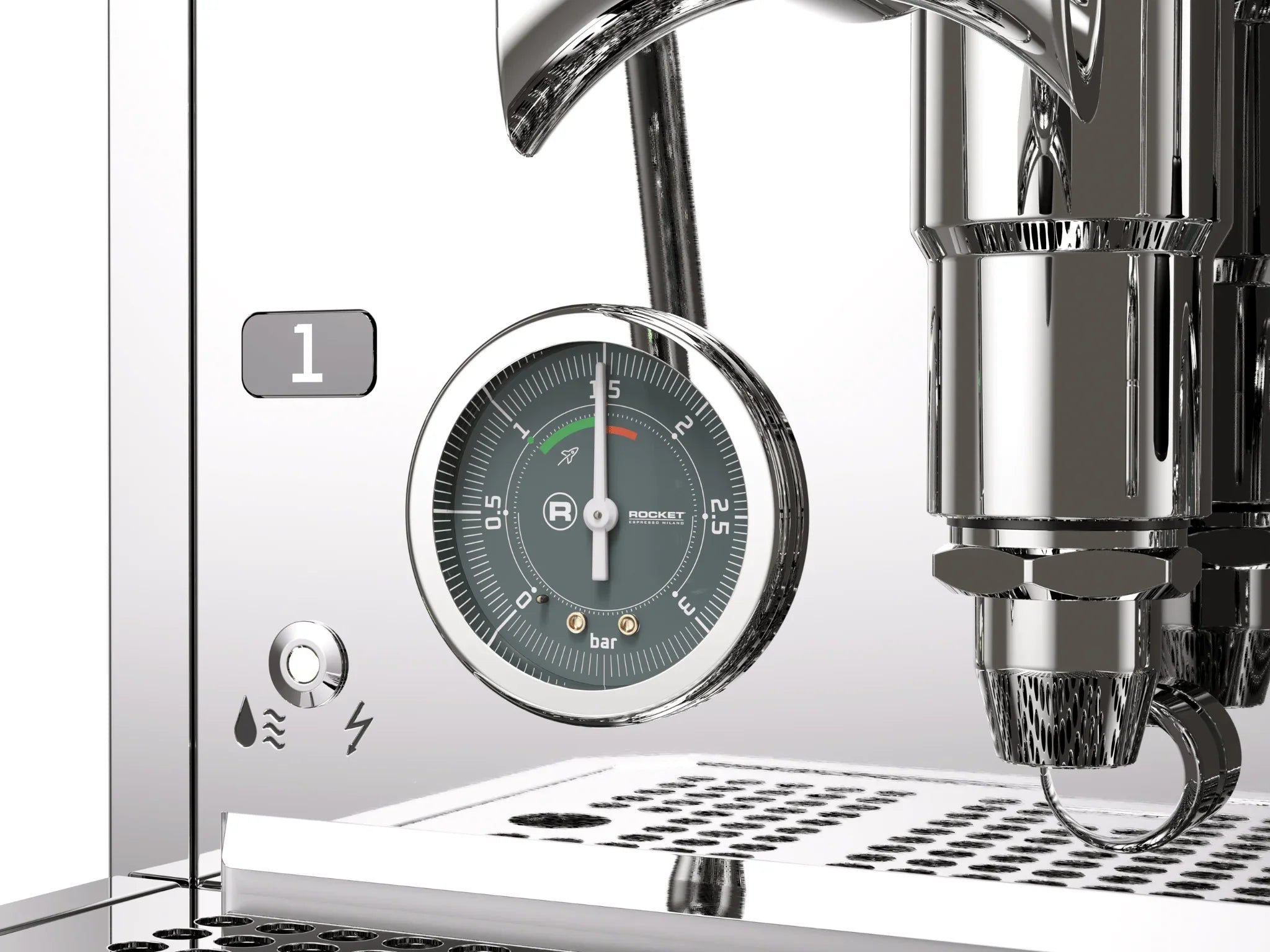 Rocket Espresso Mozzafiato Fast V - Chrome