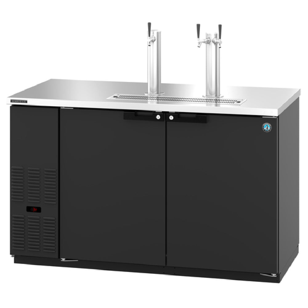 Hoshizaki DD59 59 Inch Draft Beer Cooler Hydrocarbon Direct Draw Two Section