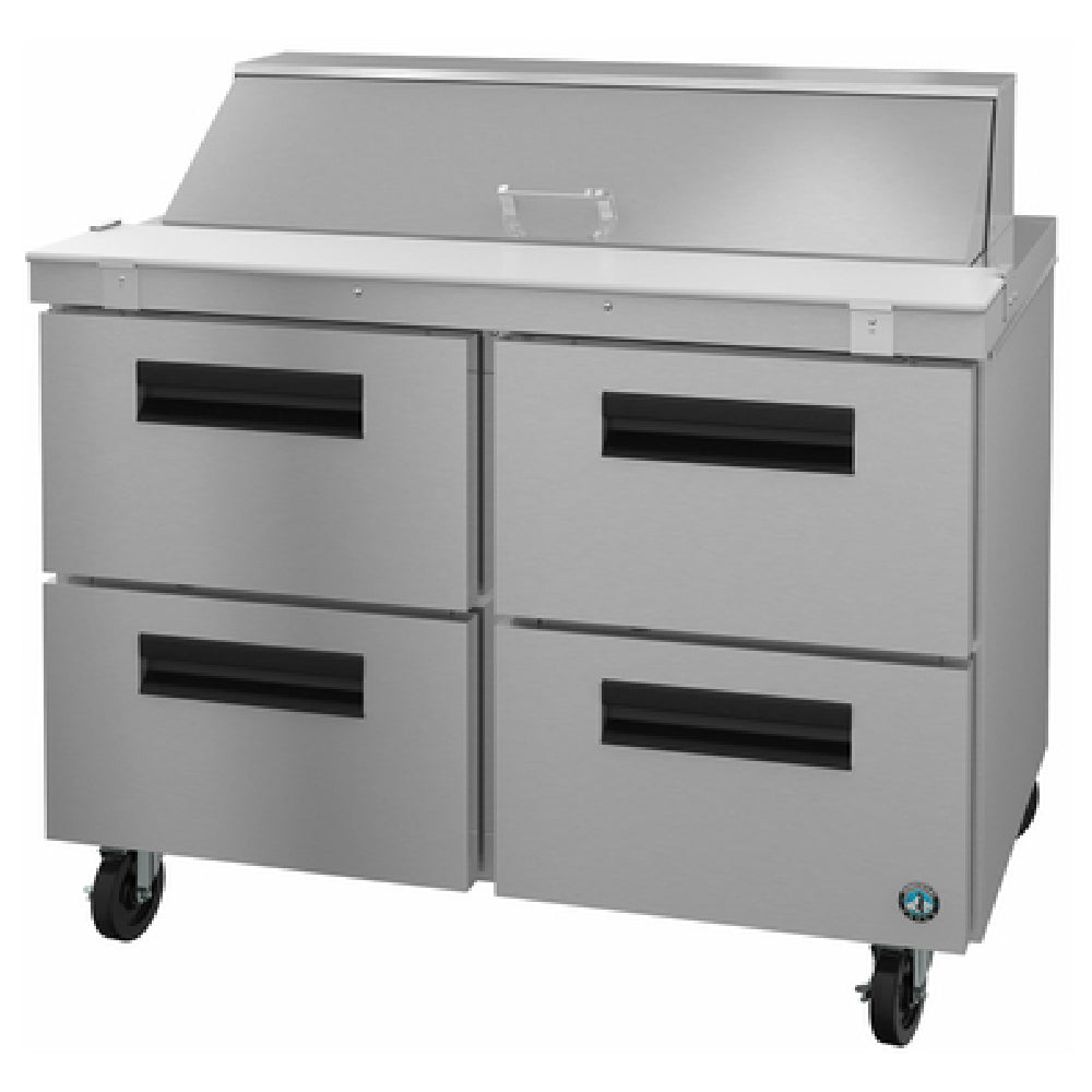 Hoshizaki SR48B-12D4 48 Inch Sandwich Top Refrigerator Two Section with Drawers