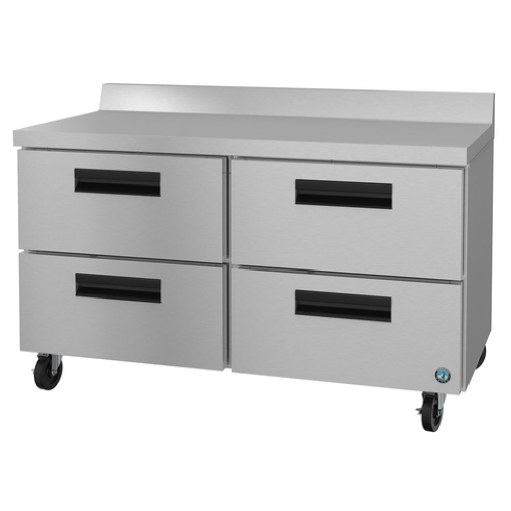 Hoshizaki WR60B-D4 60 Inch Stainless Steel Worktop Refrigerator 15.1 cu ft 4 Drawers