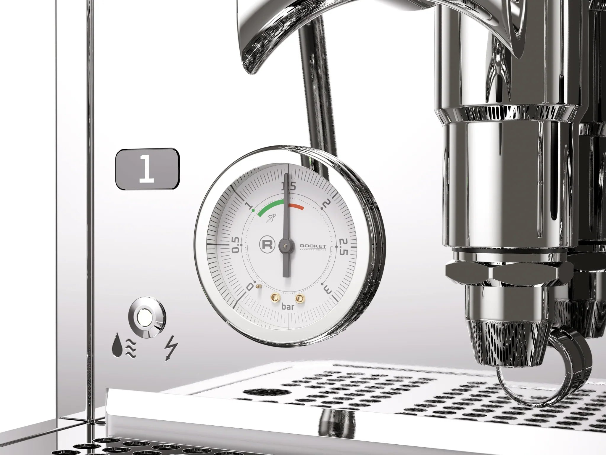Rocket Espresso Giotto Fast R - Chrome