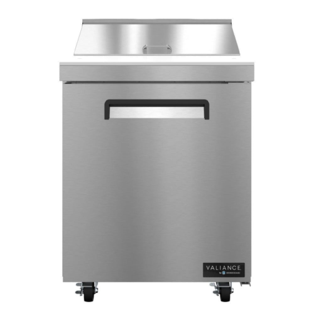Hoshizaki VSR27A-8 27 Inch Sandwich Prep Refrigerator 6.33 cu ft with 8 Pans
