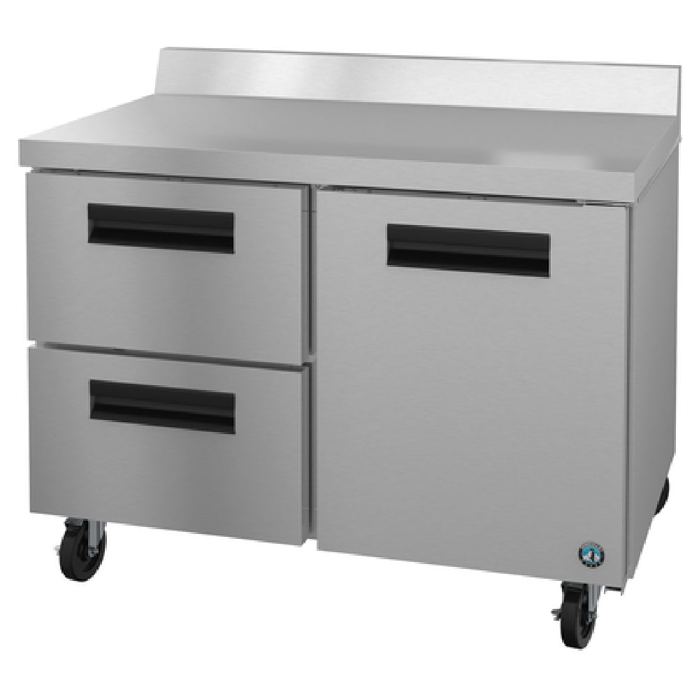 Hoshizaki WR48B-D2 48 Inch Reach-in Refrigerated Counter stainless steel 13.66 cu ft 2 Drawer