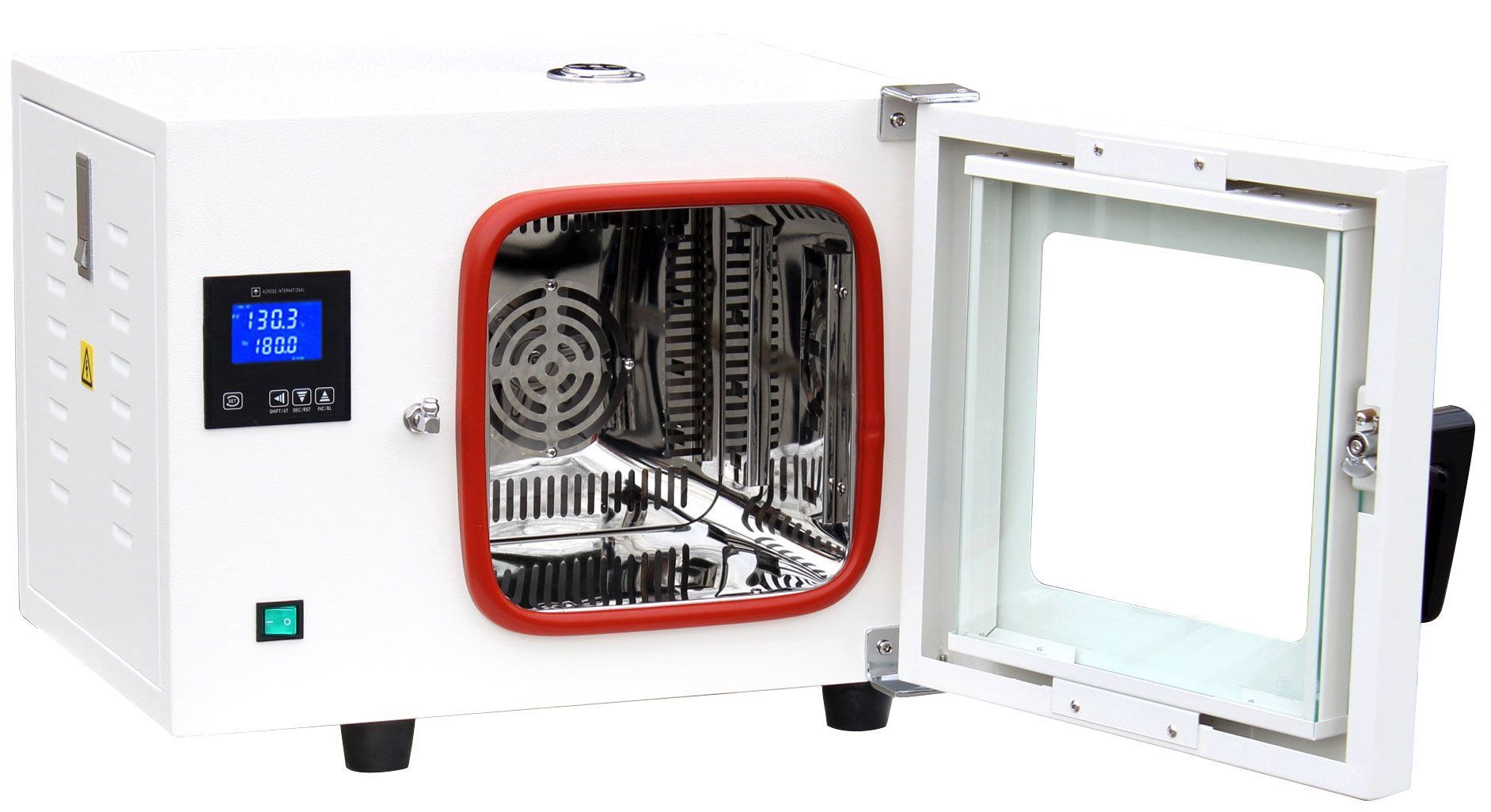 Across International FO19013.316 Ai 200°C 0.5 Cu Ft 4 Shelves Max Forced Air Drying Oven 110V With 316L Chamber