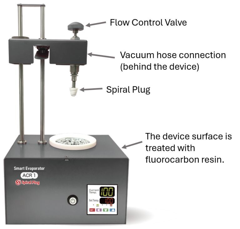 Across International ACR1.110 BioChromato ACR1 Acid-Resistant Bump-Free Smart Evaporator
