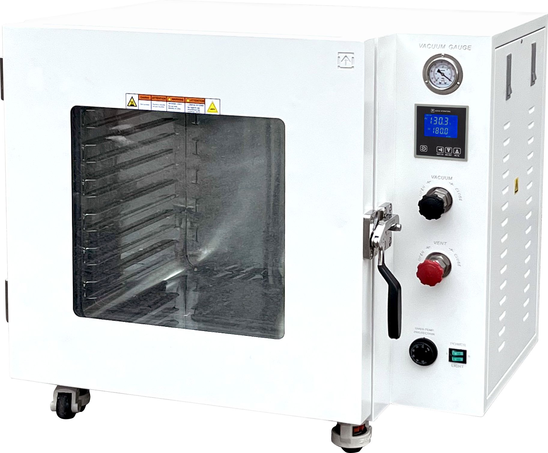 Across International AT32x-316L-UL 3.2 CF Vacuum Oven 250C ETL Certified with 316L Chamber SST 110V 50/60Hz