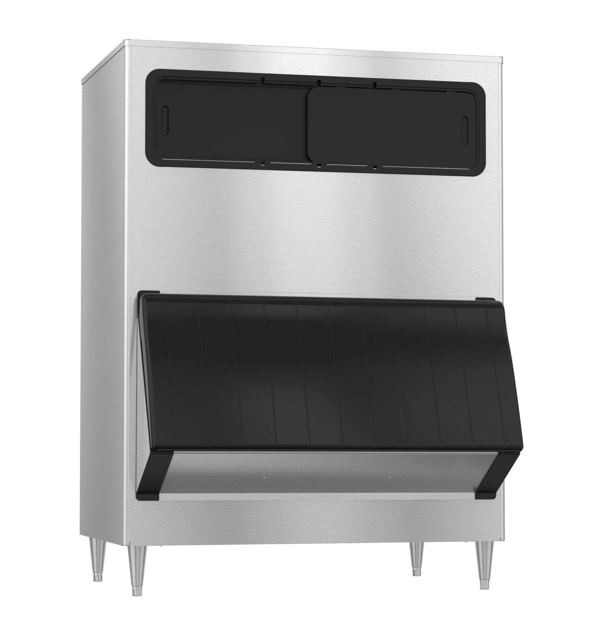 Hoshizaki B-1300SS 48 Inch Ice Bin with Hinged Bottom Door and Top View Windows