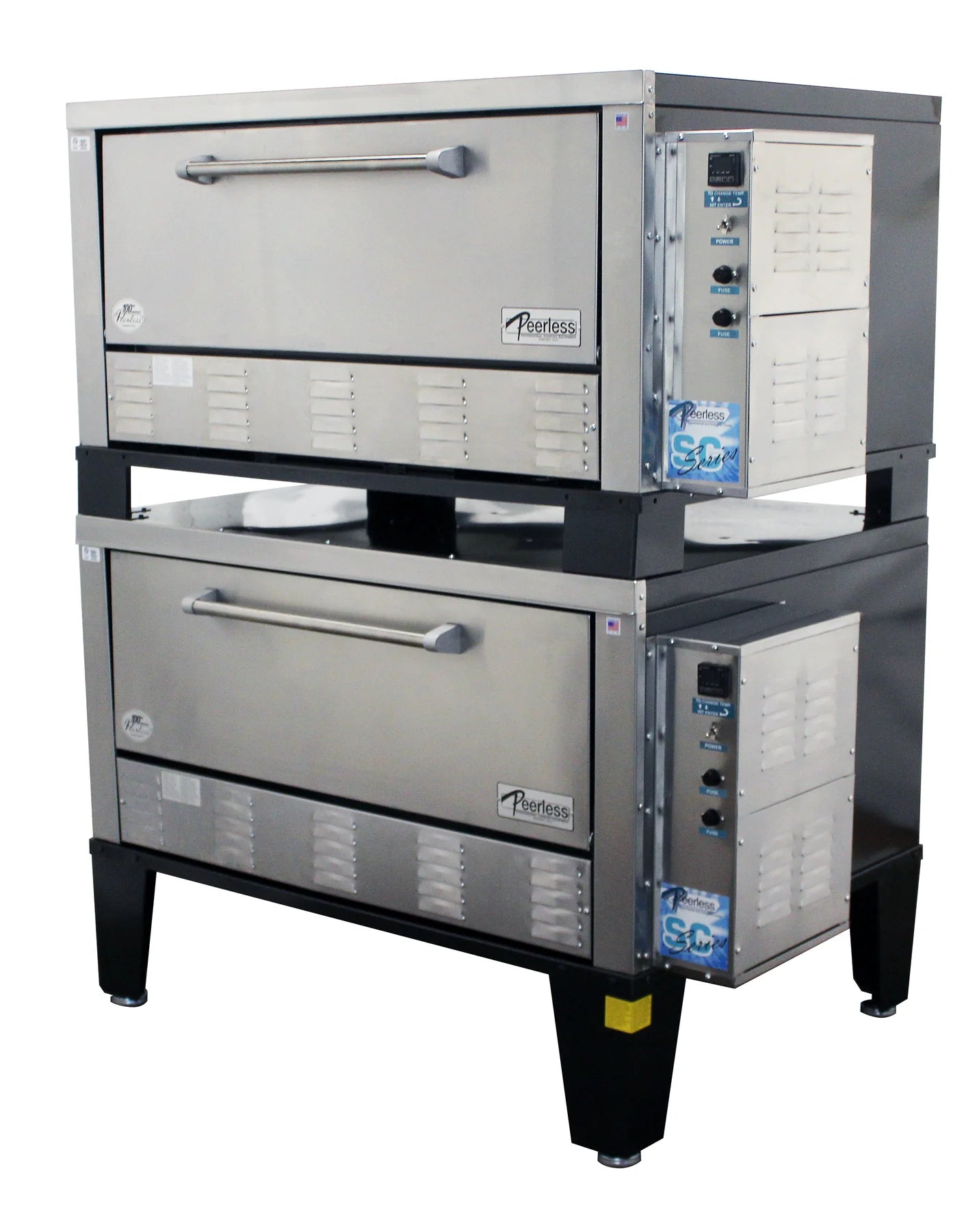 Peerless CE52PESC Double Stack Electric Deck Oven