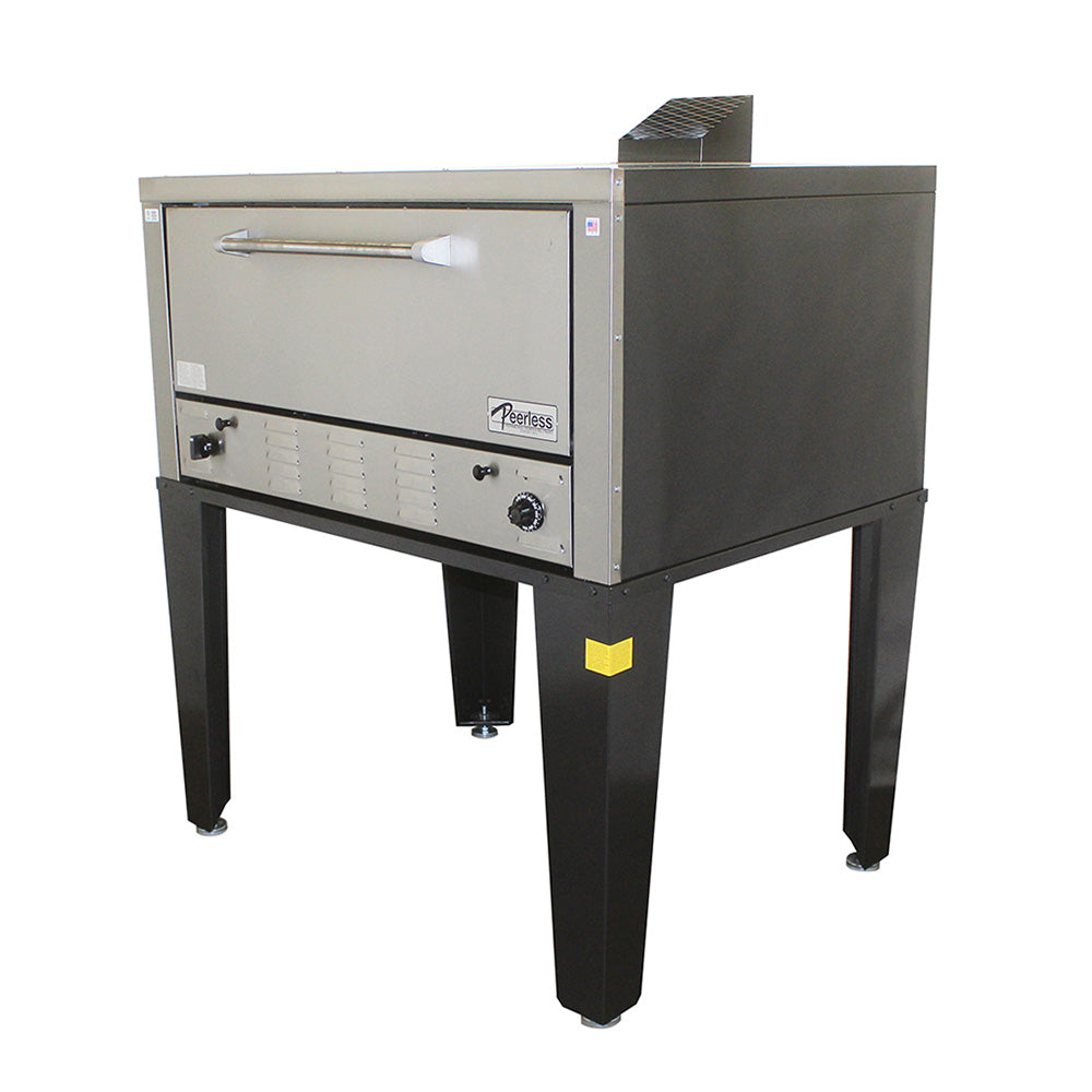 Peerless CW51B Single Deck Gas Roast Oven with 12" High Deck