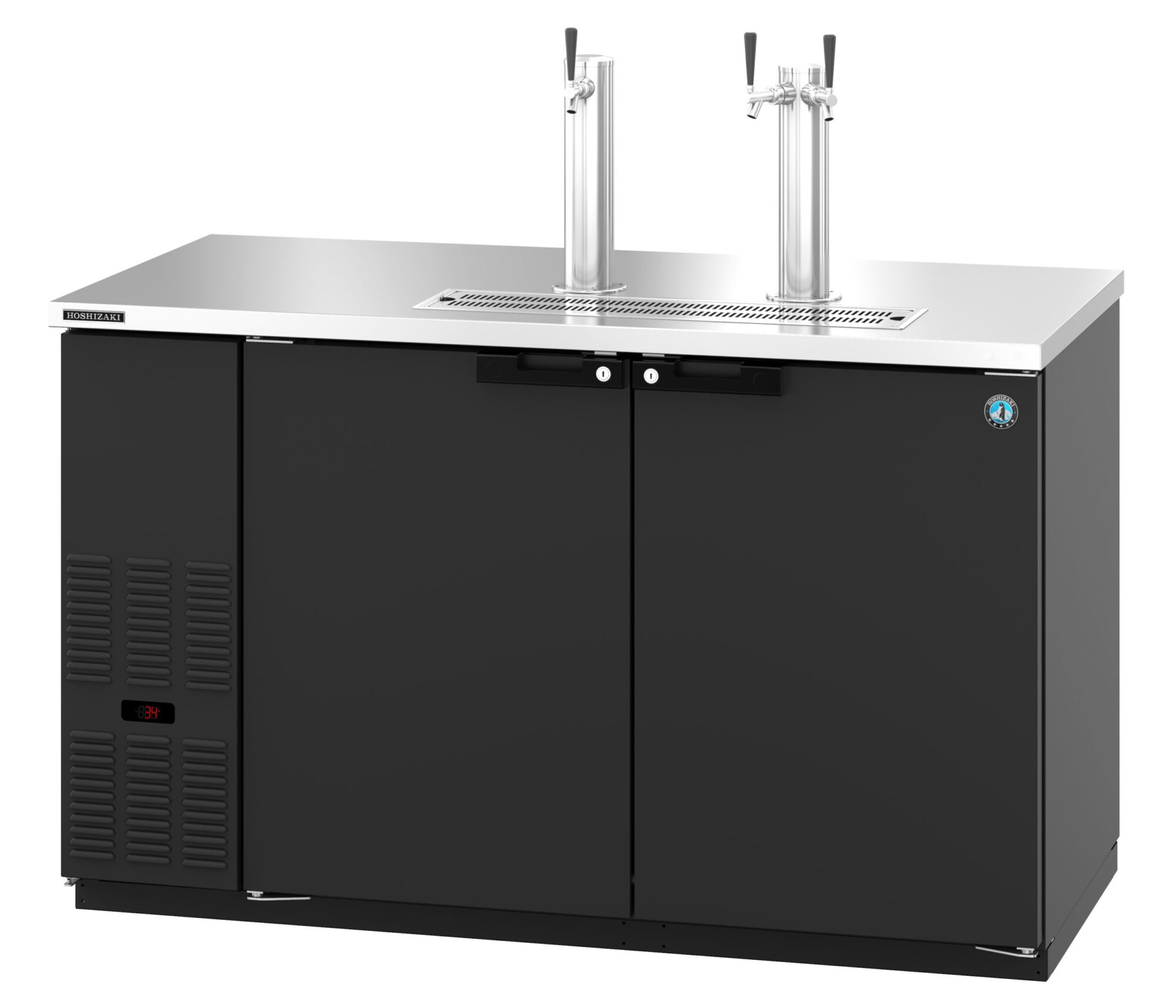 Hoshizaki DD59 59 Inch Draft Beer Cooler Hydrocarbon Direct Draw Two Section