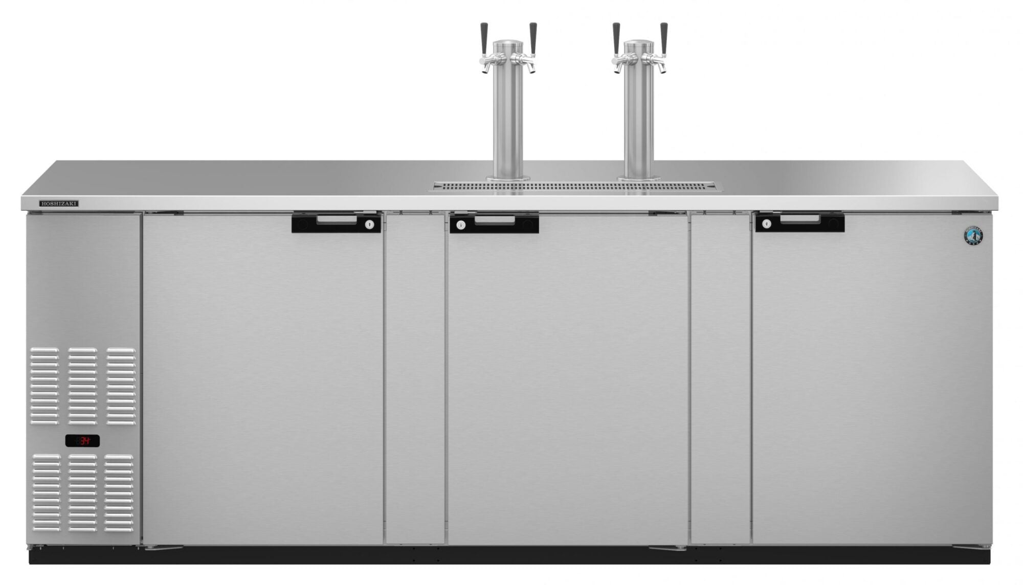 Hoshizaki DD95-S 95 Inch Draft Beer Cooler Direct Draw with Two Towers