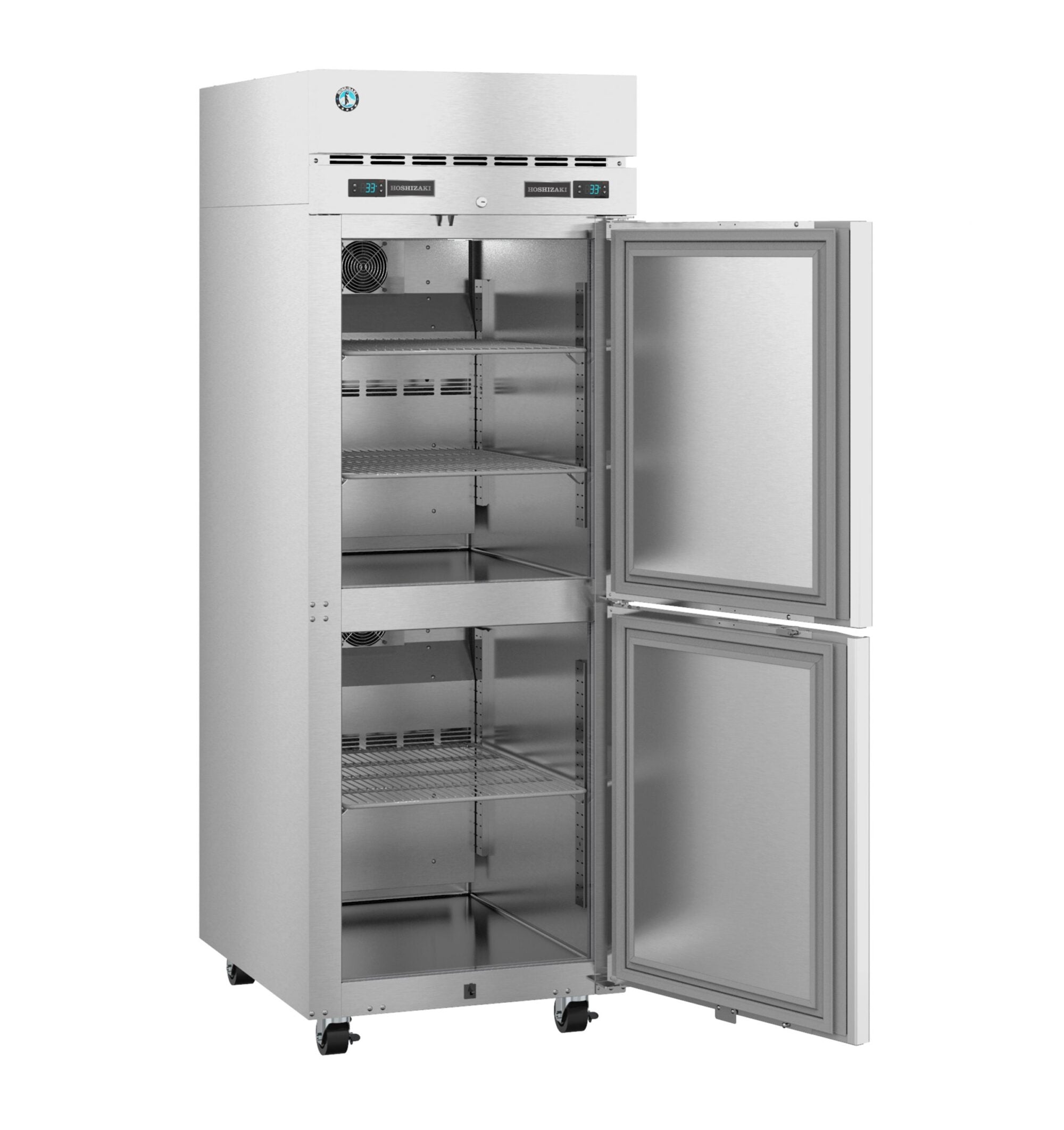 Hoshizaki DT1A-HS 27 Inch Dual Temp Refrigerator Freezer with 10.19 cu ft