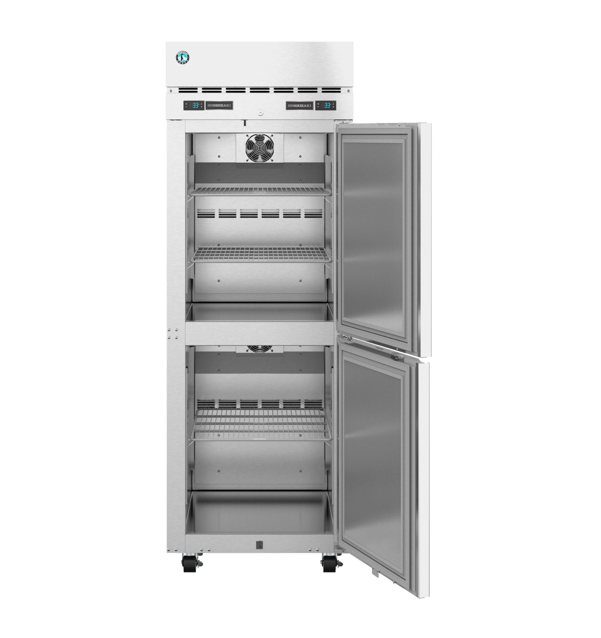 Hoshizaki DT1A-HS 27 Inch Dual Temp Refrigerator Freezer with 10.19 cu ft