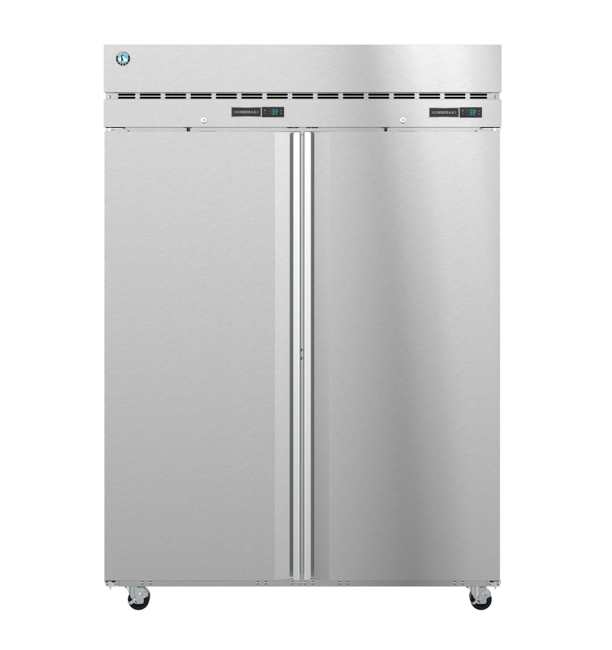 Hoshizaki DT2A-FS 55 Inch Stainless Steel Dual Temp Refrigerator Freezer 46.2 cu ft