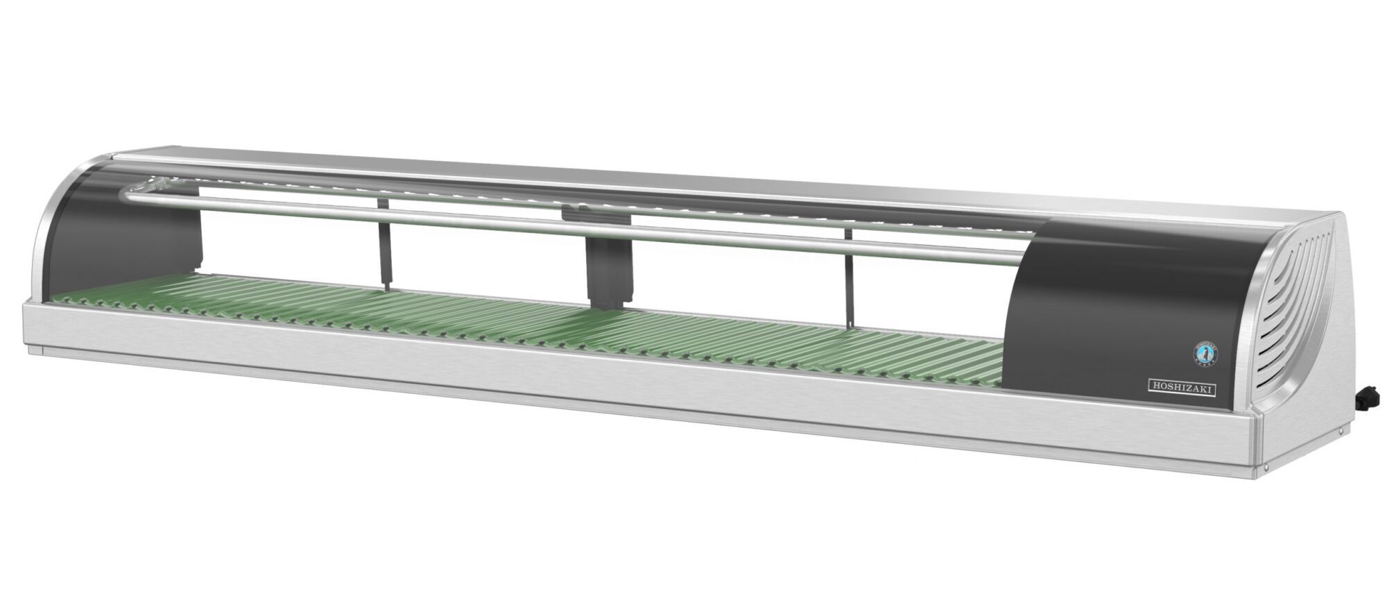 Hoshizaki HNC-180BA-R-SLH 70 Inch Refrigerated Sushi Display Case with Front Curved Glass
