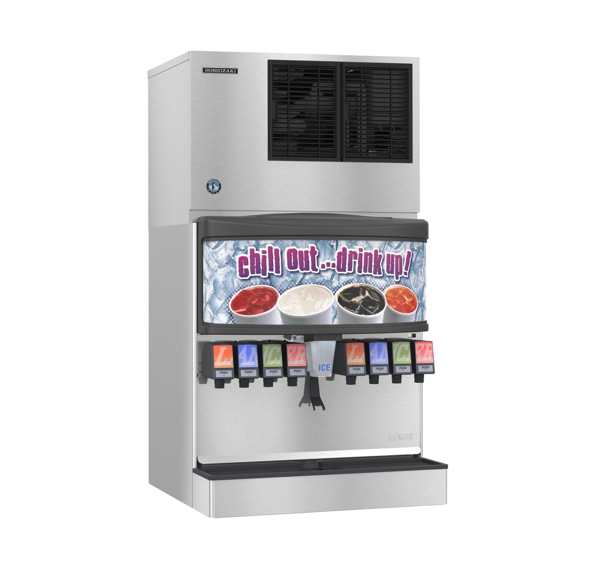 Hoshizaki KMD-705MAJ 30 Inch Air-cooled Ice Maker Crescent Cubes