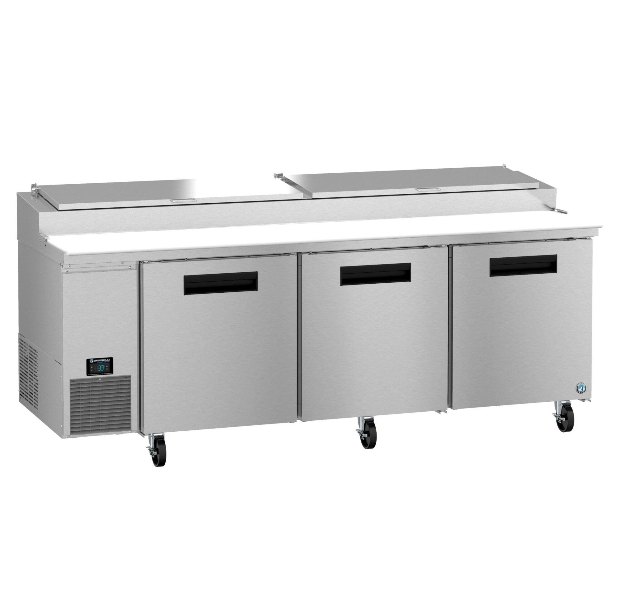 Hoshizaki PR93B 93 Inch Steelheart Pizza Prep Table Reach-in 29.3 cu ft